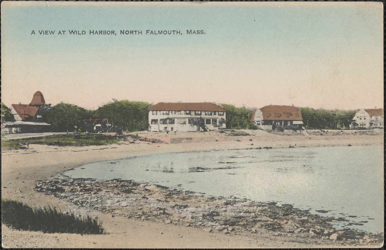 A View at Wild Harbor, North Falmouth, Mass. Digital Commonwealth