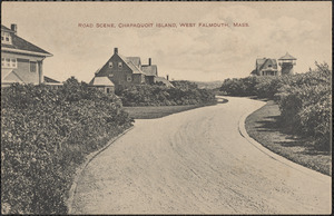 Road Scene, Chapaquoit Island, West Falmouth, Mass.