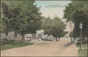 Street Scene, West Falmouth, Mass.