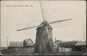 Old Mill, West Falmouth, Mass. 1786