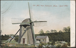 Old Mill, West Falmouth, Mass. (Built 1787)