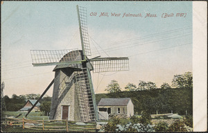 Old Mill, West Falmouth, Mass. (Built 1787)