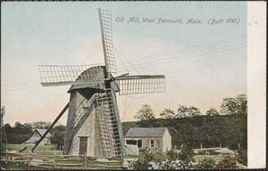 Old Mill, West Falmouth, Mass. (Built 1787)