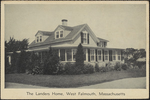 The Landers Home, West Falmouth, Massachusetts