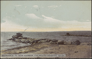 Entrance To New Harbor, Falmouth Heights, Mass.