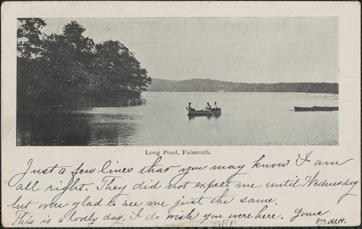 Long Pond, Falmouth Digital Commonwealth