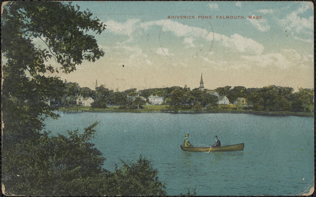 Shiverick Pond, Falmouth, Mass. - Digital Commonwealth