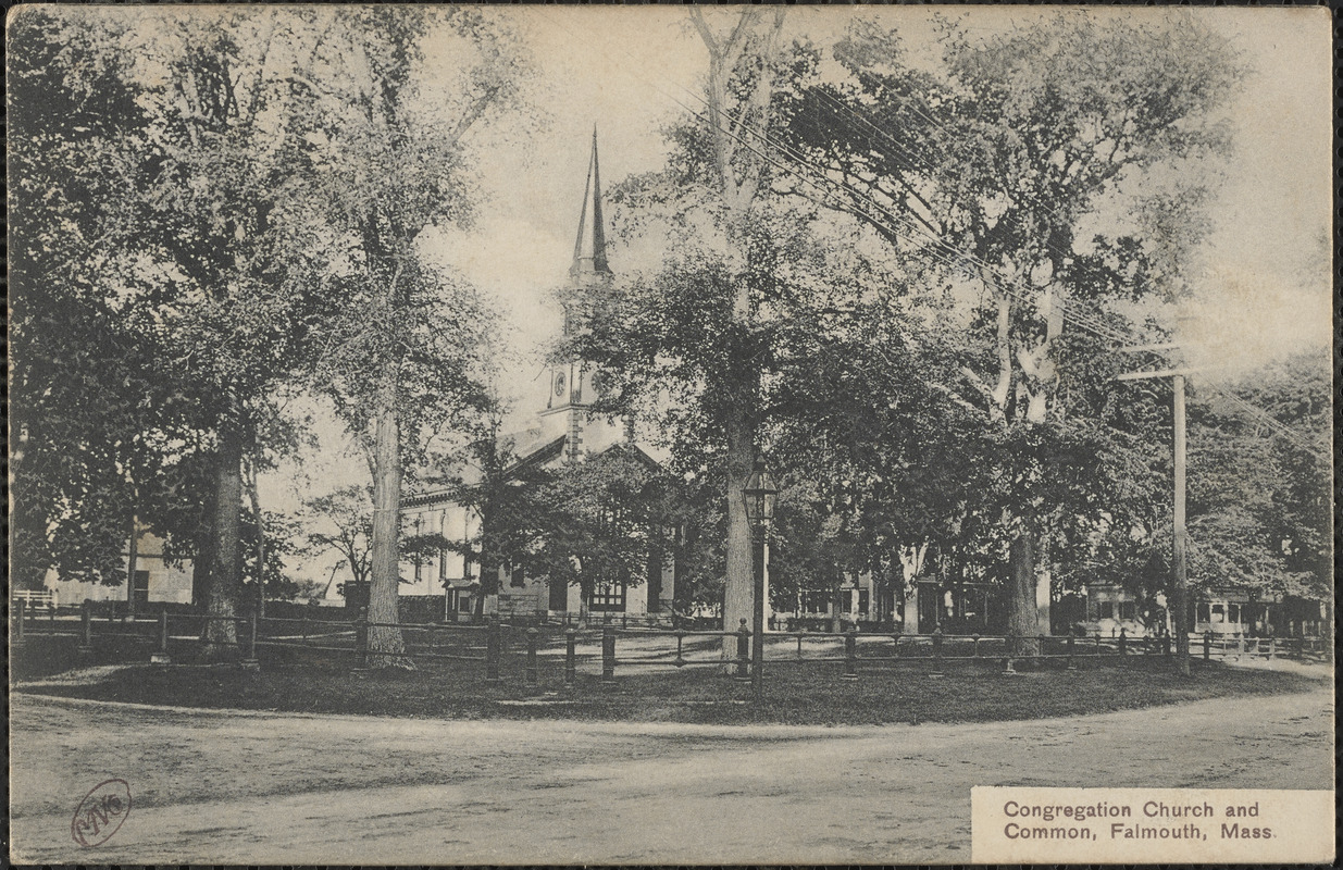 Congregation Church and Common, Falmouth, Mass