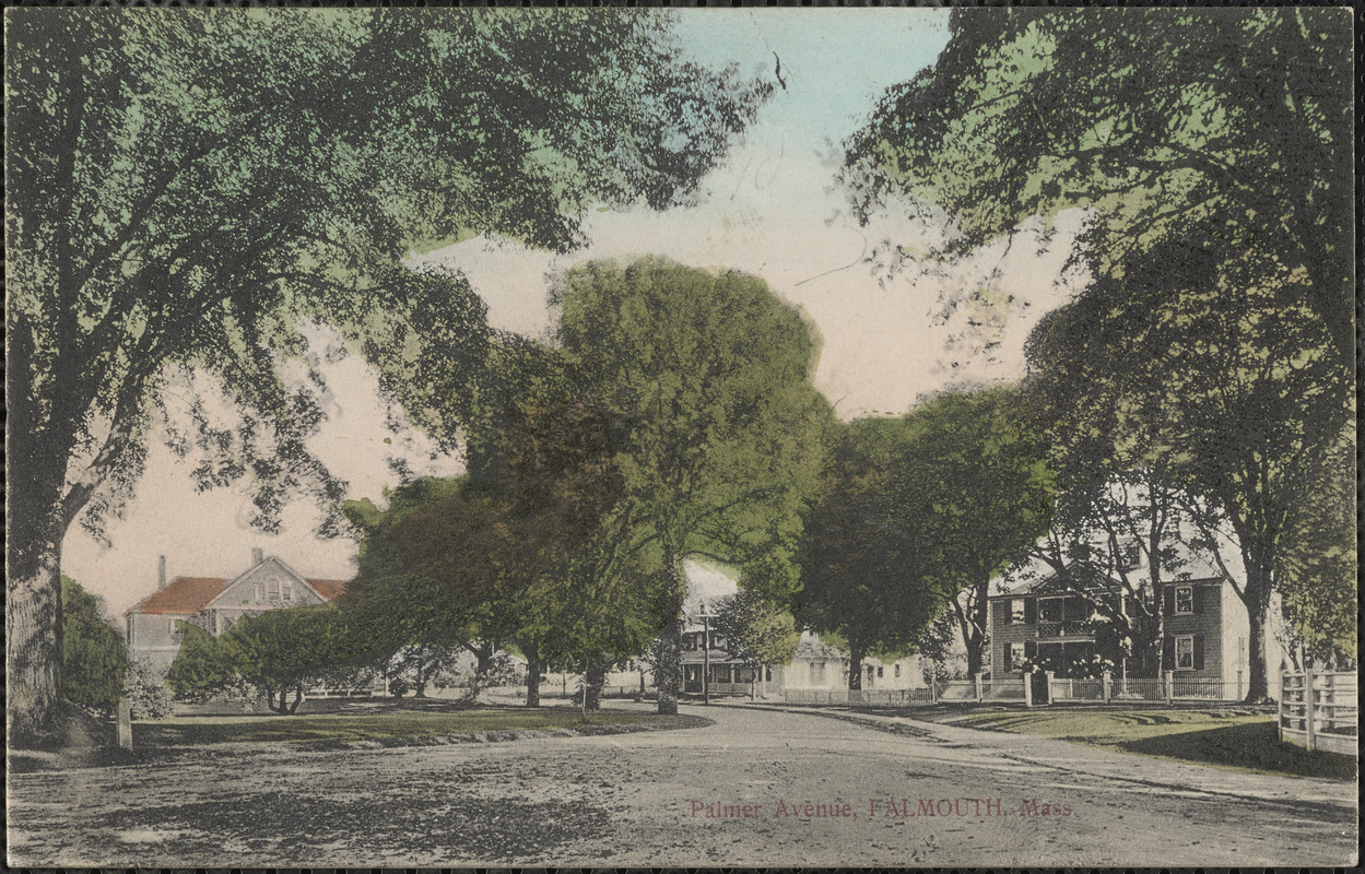 Palmer Avenue, Falmouth, Mass. Digital Commonwealth