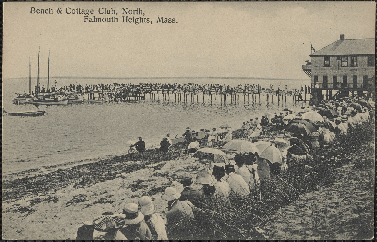 Beach & Cottage Club, North, Falmouth Heights, Mass.