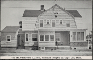 The Hawthorne Lodge, Falmouth Heights on Cape Cod, Mass.