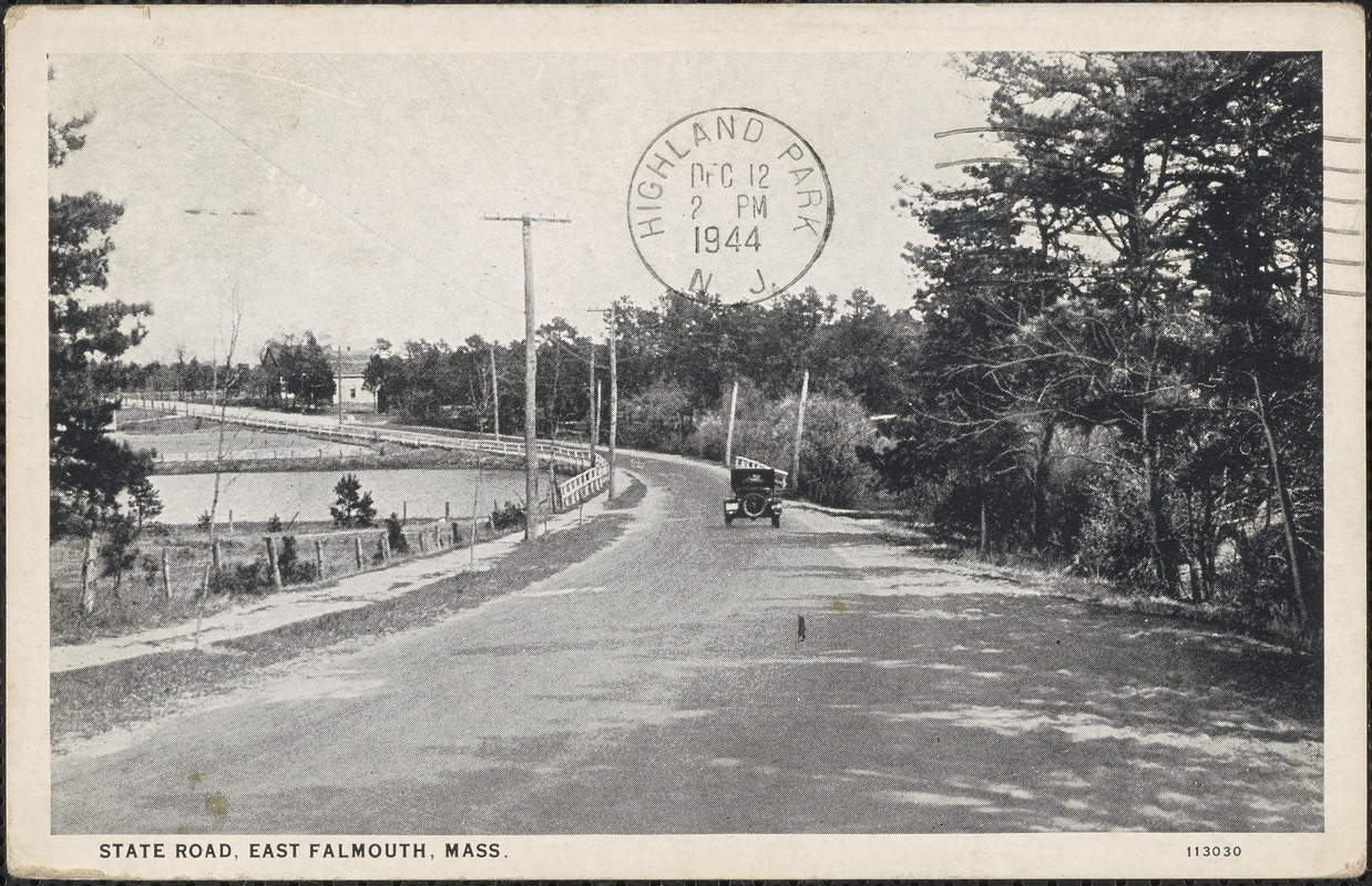 State Road, East Falmouth, Mass. Digital Commonwealth