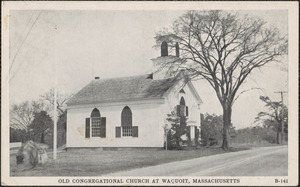 Old Congregational Church at Waquoit, Massachusetts