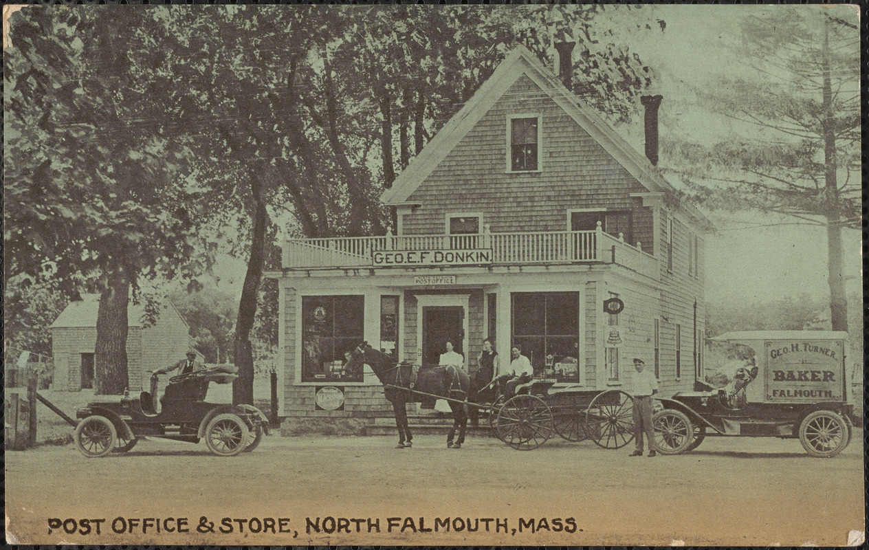 Post Office & Store, North Falmouth, Mass.