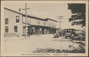 Post Office and General Store, Megansett, Mass.