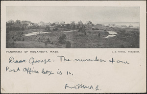 Panorama of Megansett, Mass.