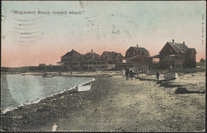 Megansett Beach toward wharf