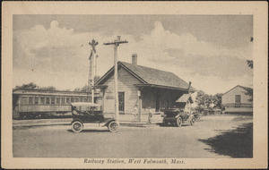 Railway Station, West Falmouth, Mass.