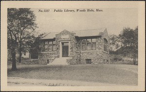 Public Library, Woods Hole, Mass.