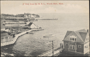 A View from the M. B. L., Woods Hole, Mass.