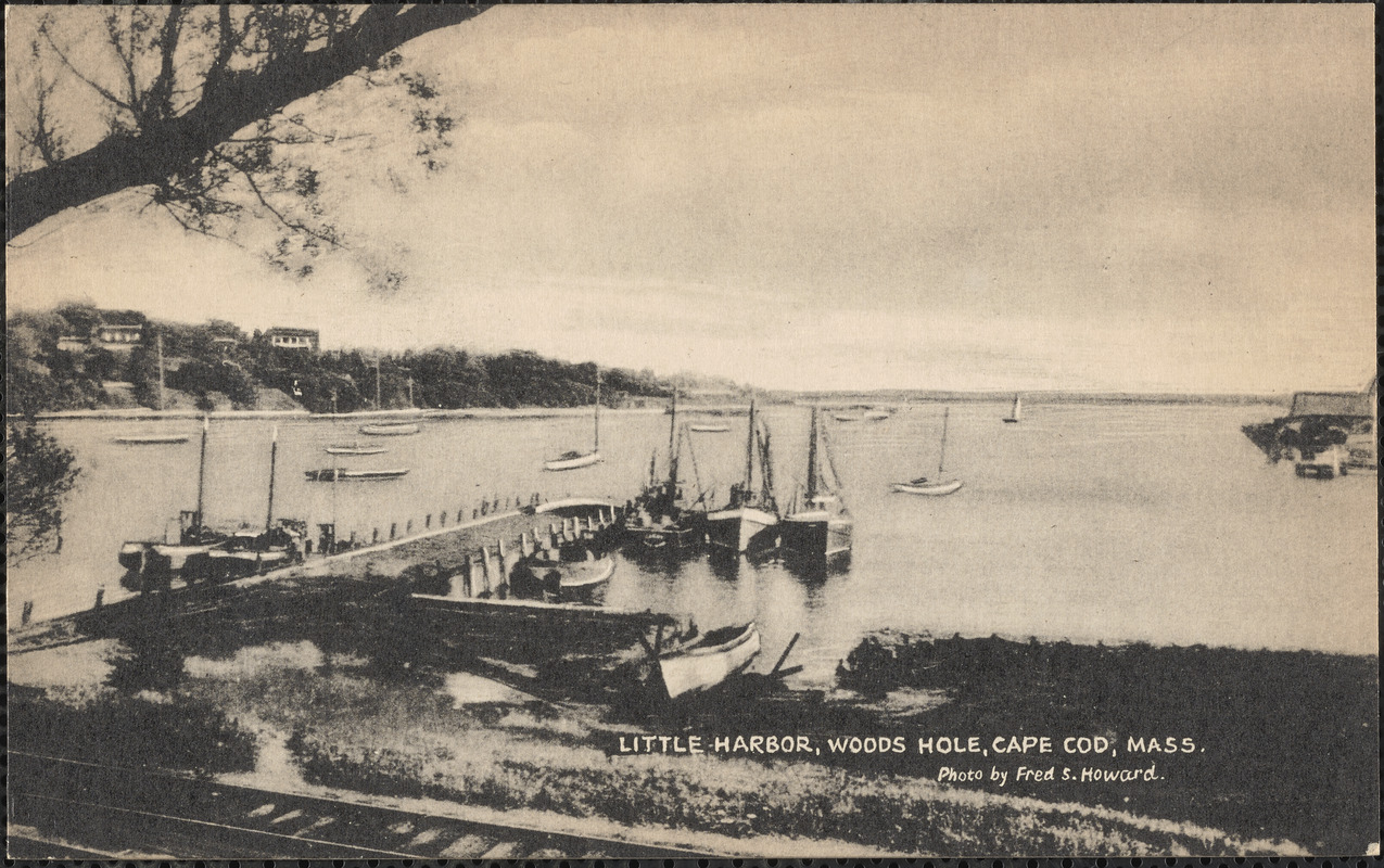 Little Harbor, Woods Hole, Cape Cod, Mass. Digital Commonwealth