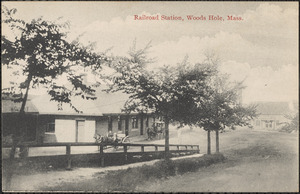 Railroad Station, Woods Hole, Mass.