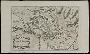 Plan of the city and harbour of Toulon