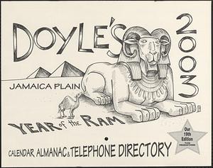 Doyle's 2003 calendar, almanac & telephone directory