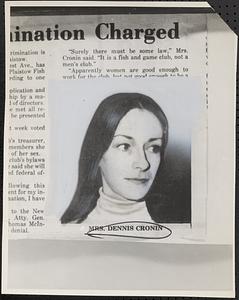 Mrs. Dennis Cronin