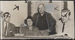 Mrs. Nannie Doss with Capt. Stege