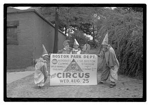 Boston Park Department Circus