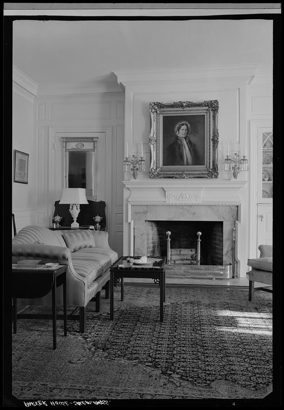 George B. Parker House, Salem, interior