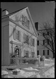 Marblehead, snow