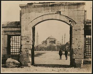 Sta. Sophia, the principle mosque of Constantinople and one of the finest examples of Byzantine architecture