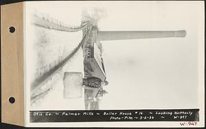 Otis Co., Palmer Mills, boiler house #16, looking northerly, Palmer, Mass., Mar. 2, 1936