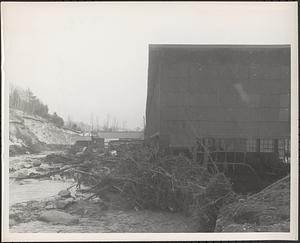 Exterior flood damage