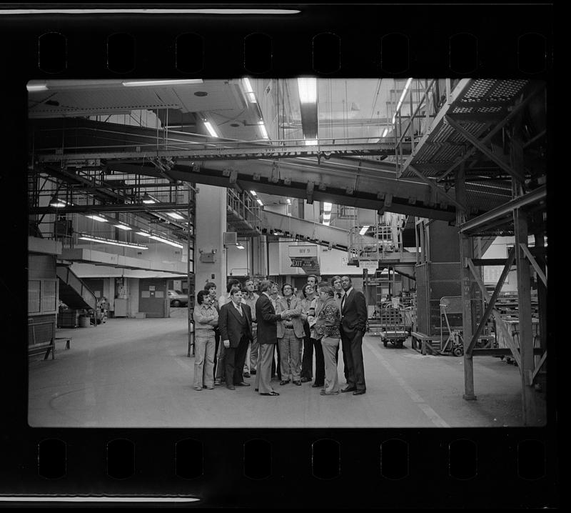 Guided tour at South Postal Annex, Boston Digital Commonwealth