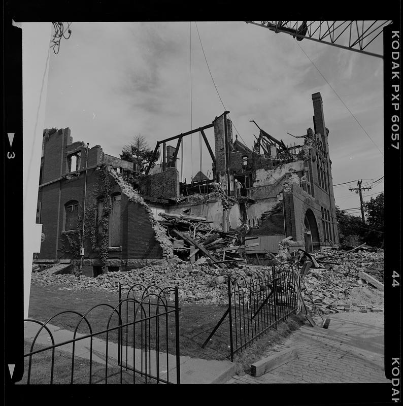 YMCA demolition