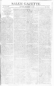 The Salem Gazette