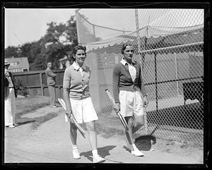 Sarah Palfrey and Helen Jacobs