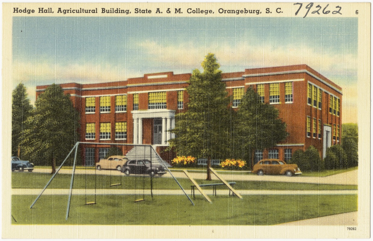 Hodge Hall, Agricultural Building, State A. & M. College, Orangeburg, S