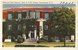 Wilkinson Hall (library), State A. & M. College, Orangeburg, S. C.