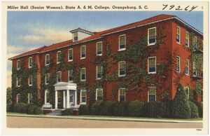 Miller Hall (senior women), State A. & M. College, Orangeburg, S. C.