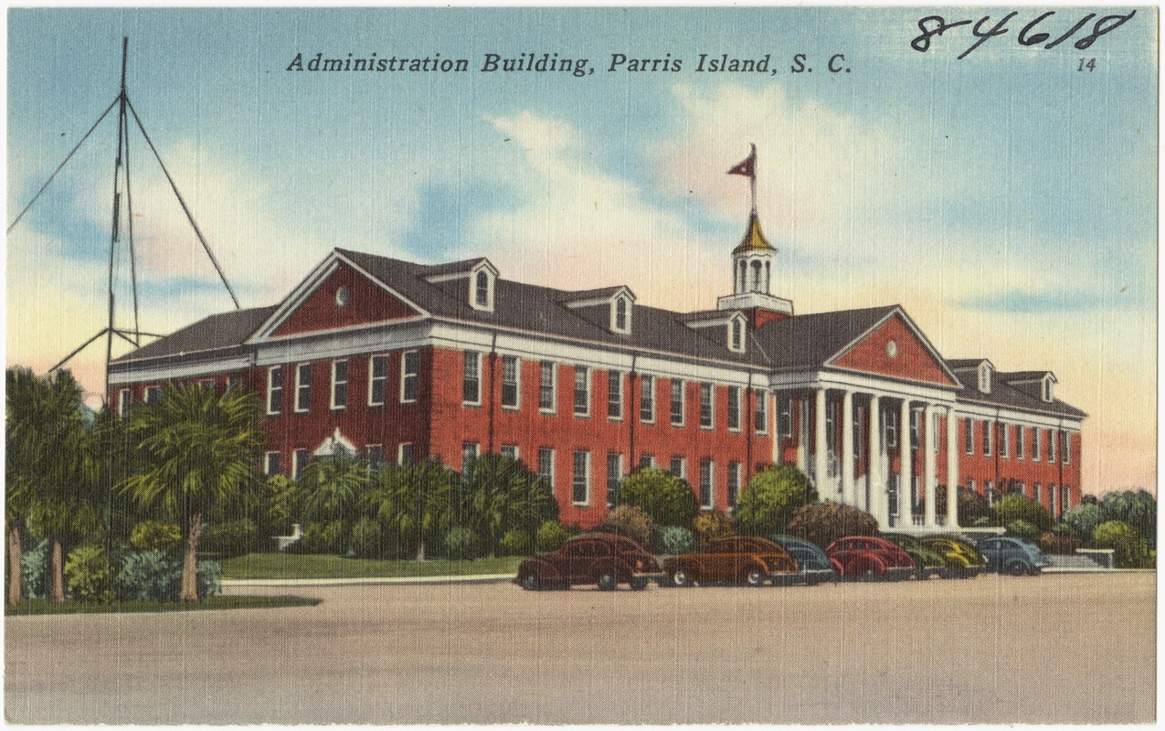 Administration building, Parris Island, S. C.