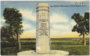 Jean Ribault Monument, Parris Island, S. C.