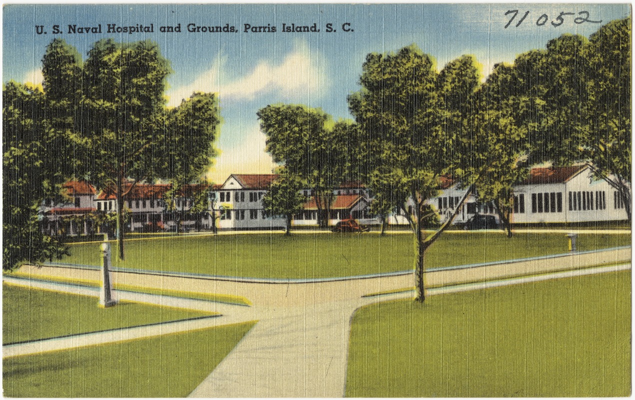 U.S. Naval Hospital and grounds, Parris Island, S. C.