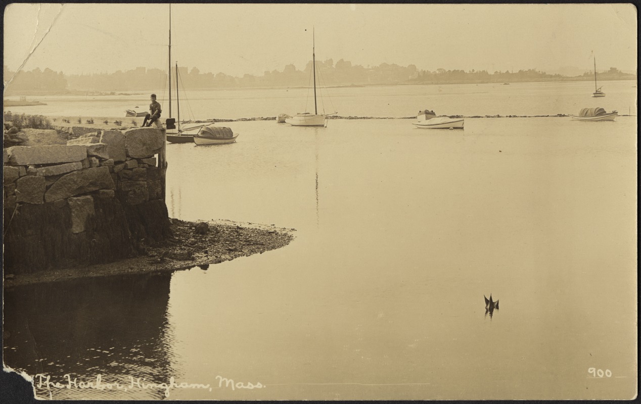 The harbor, Hingham, Mass.