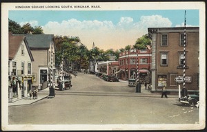 Hingham Square looking south, Hingham, Mass.