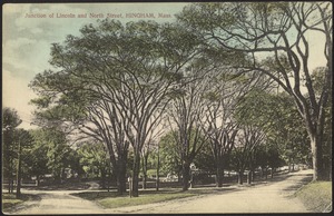 Junction of Lincoln and North Street, Hingham, Mass.