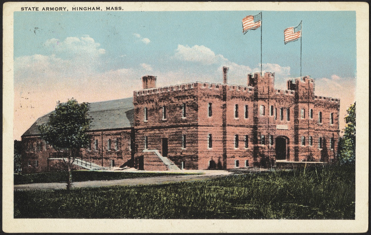 State Armory, Hingham, Mass. - Digital Commonwealth